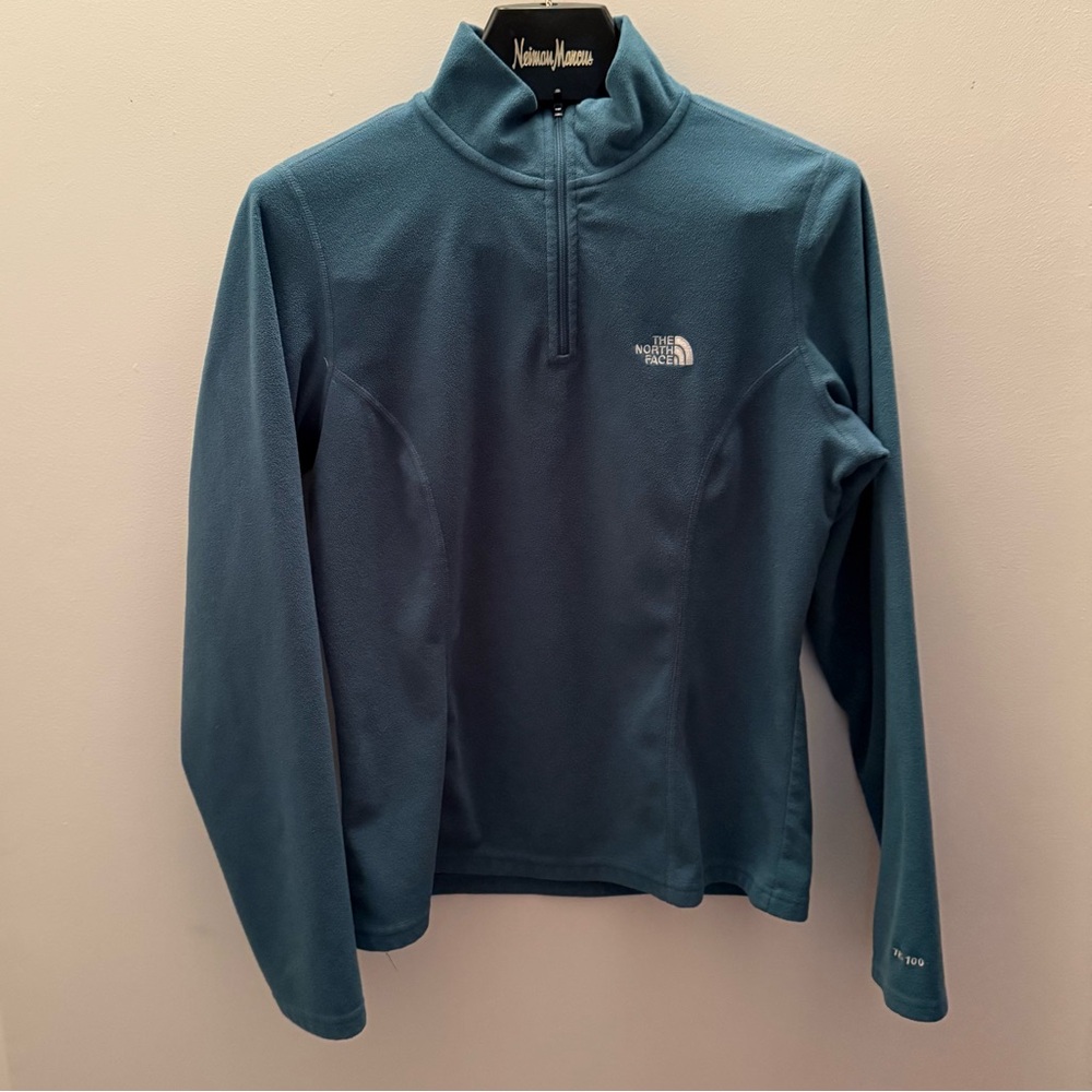 The North Face Teal TKA 100 Fleece Pullover